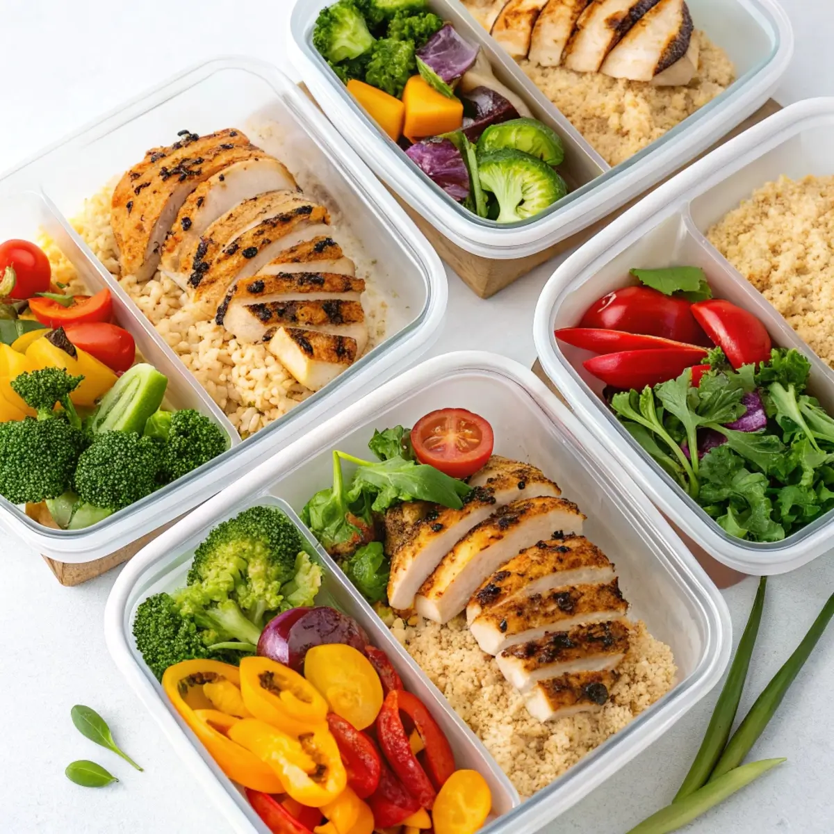 Healthy Dinner Meal Prep Bowls