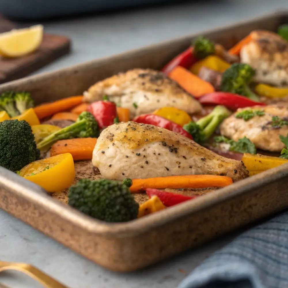 One-Pan Chicken Dinners for Easy Cleanup