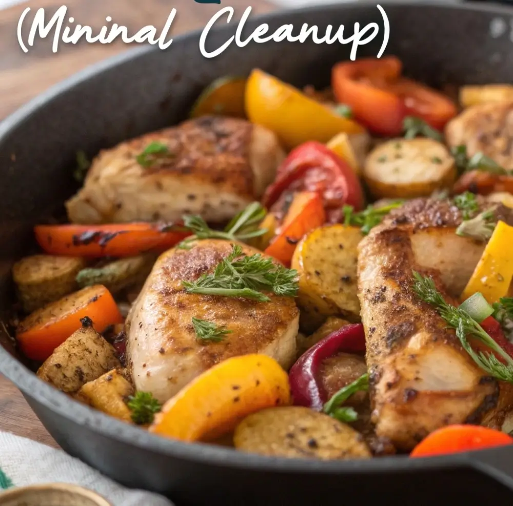 One-Pan Chicken Meals for Busy Weeknights (Minimal Cleanup)