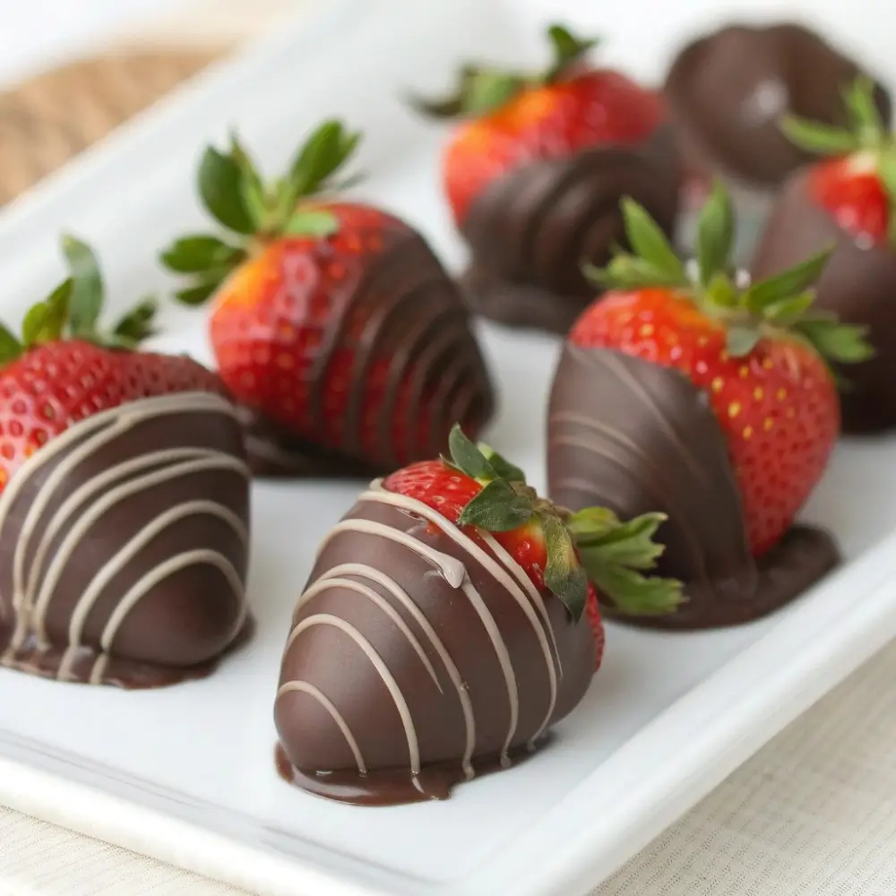 Chocolate Covered Strawberries That Look Bakery-Style