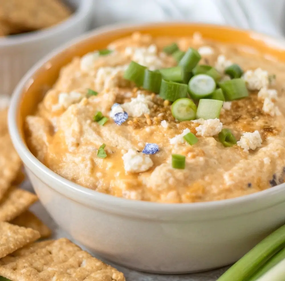 Buffalo Chicken Dip with Rotisserie Chicken