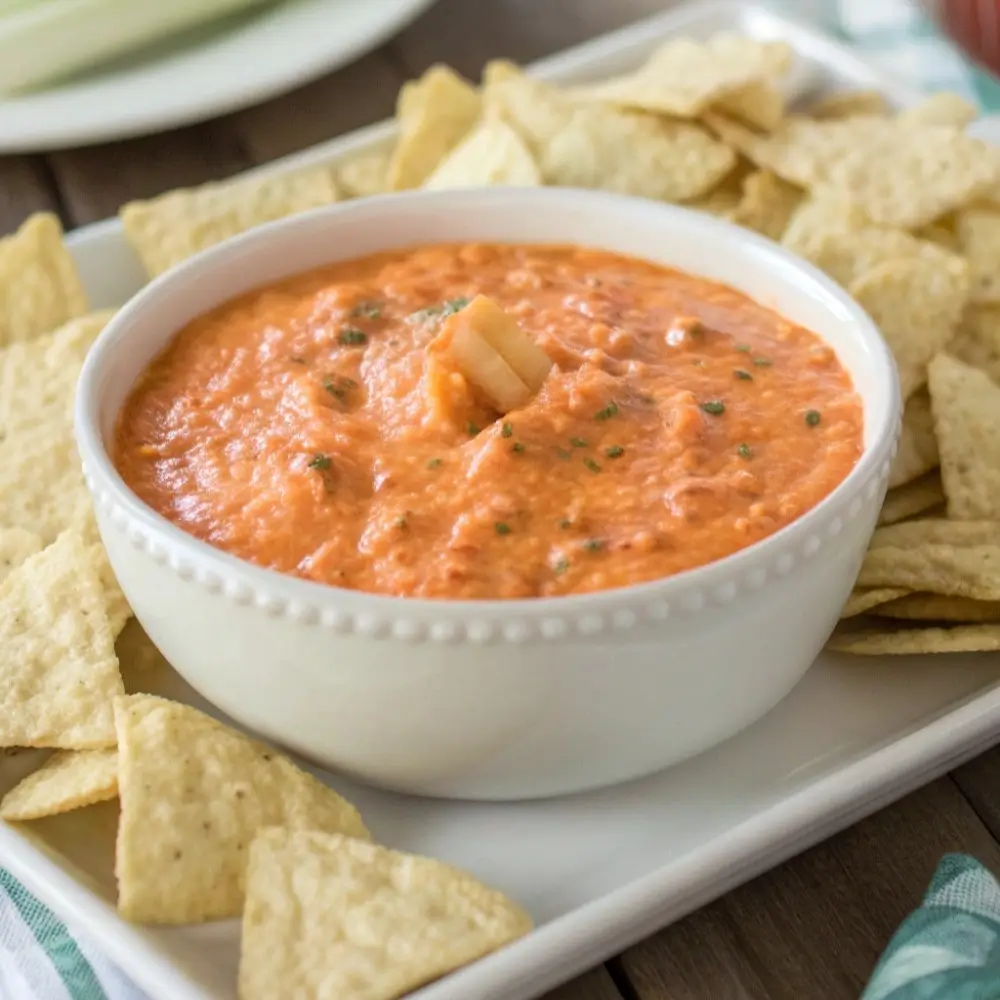 Easy Buffalo Chicken Dip for Shared Tables