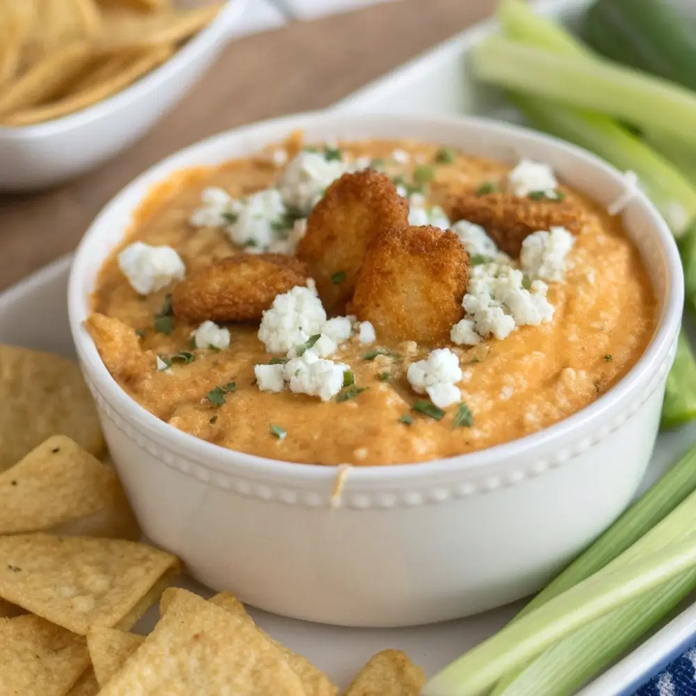 Buffalo Chicken Dip for Weekend Hangouts