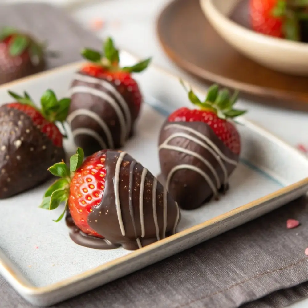Chocolate Covered Strawberries for Cozy Date Nights