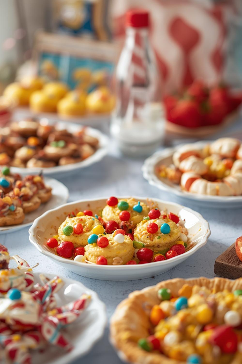 Colorful Dr. Seuss Snacks for Parties