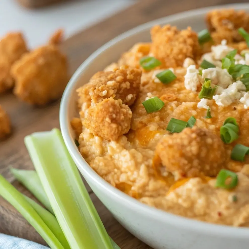Creamy Buffalo Chicken Dip for Game Weekends