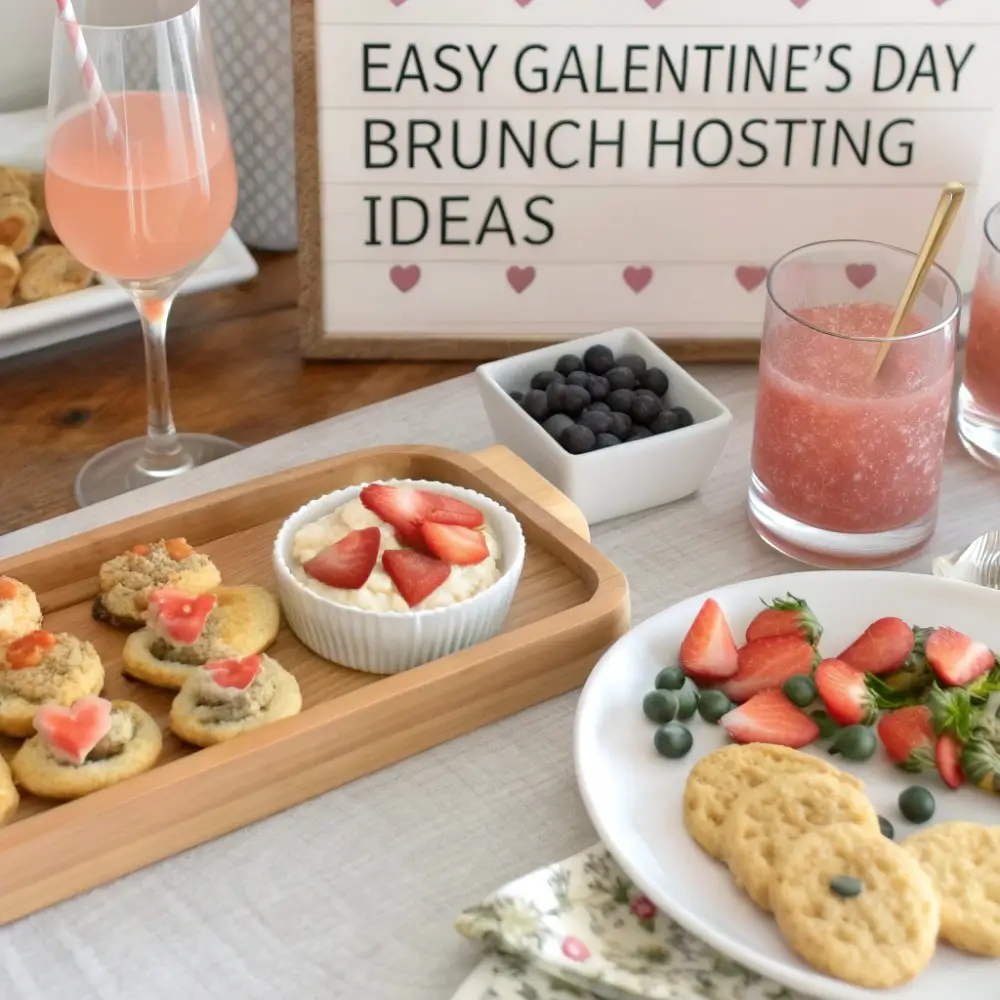 Easy Galentine’s Brunch Hosting Ideas