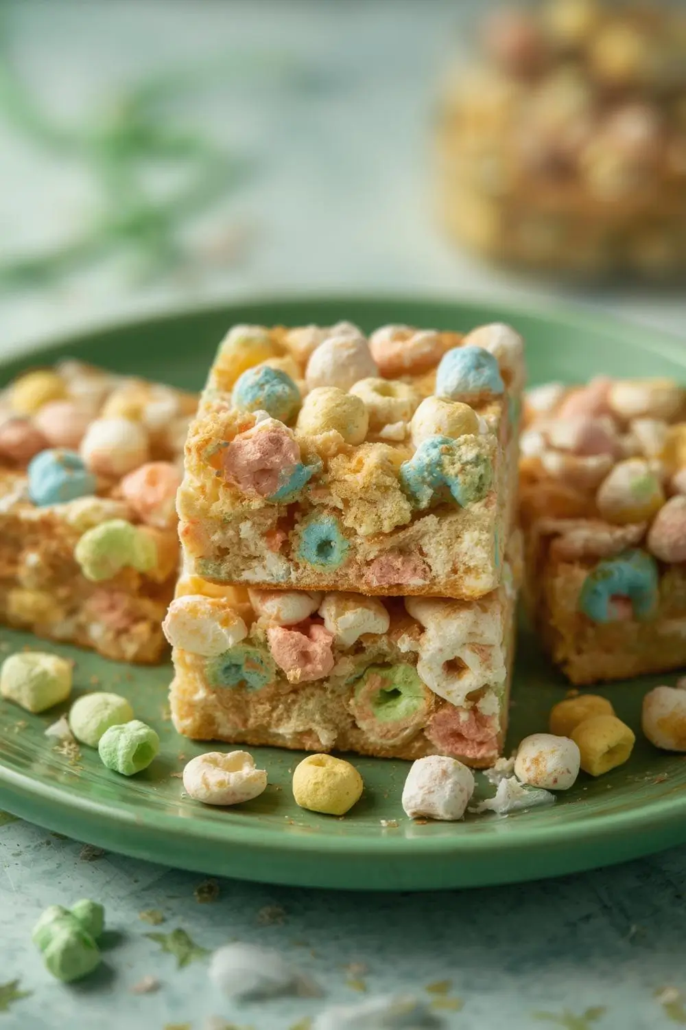 Easy St. Patrick’s Lucky Charms Bars Recipe – No-Bake Treat!