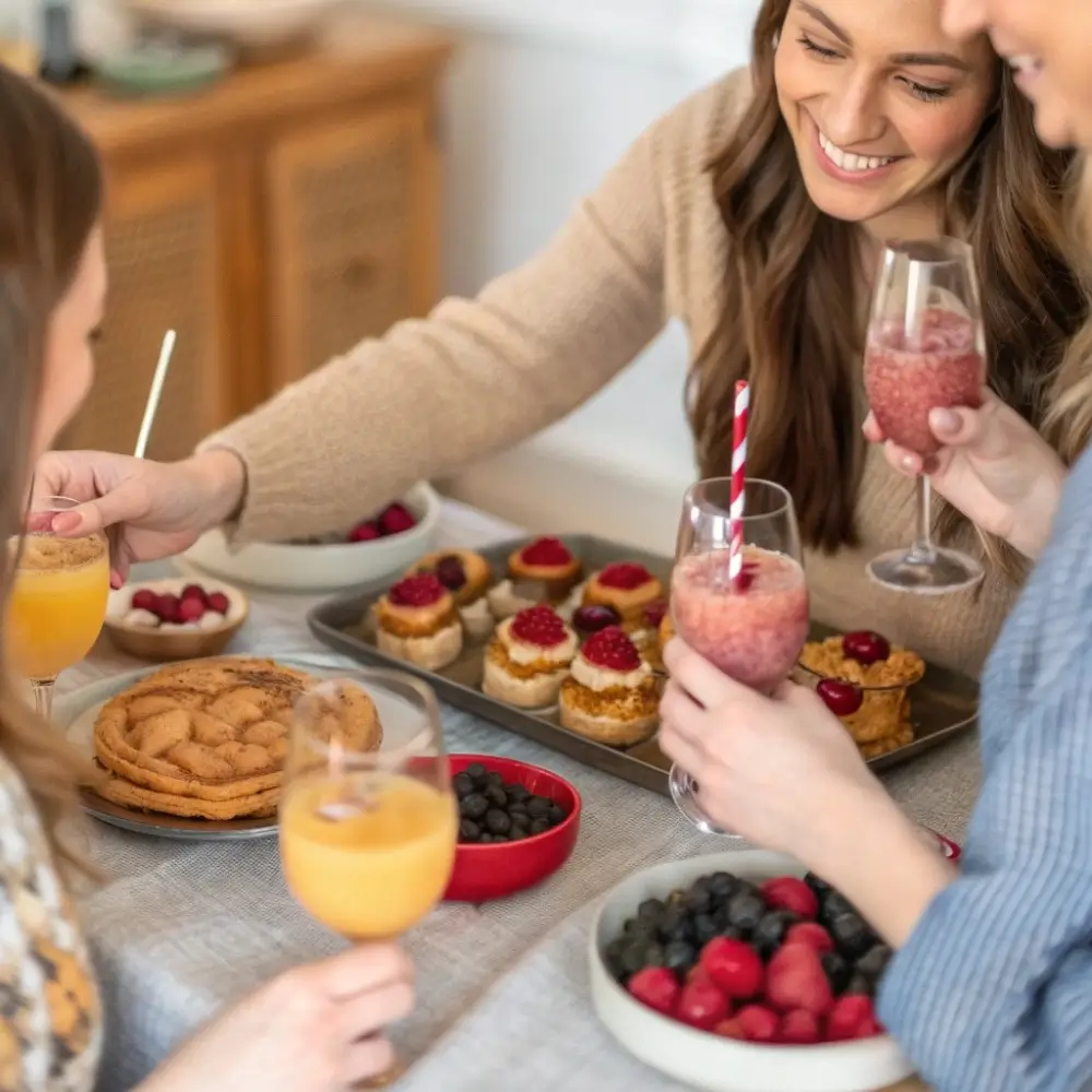 Galentine’s Brunch at Home with Besties