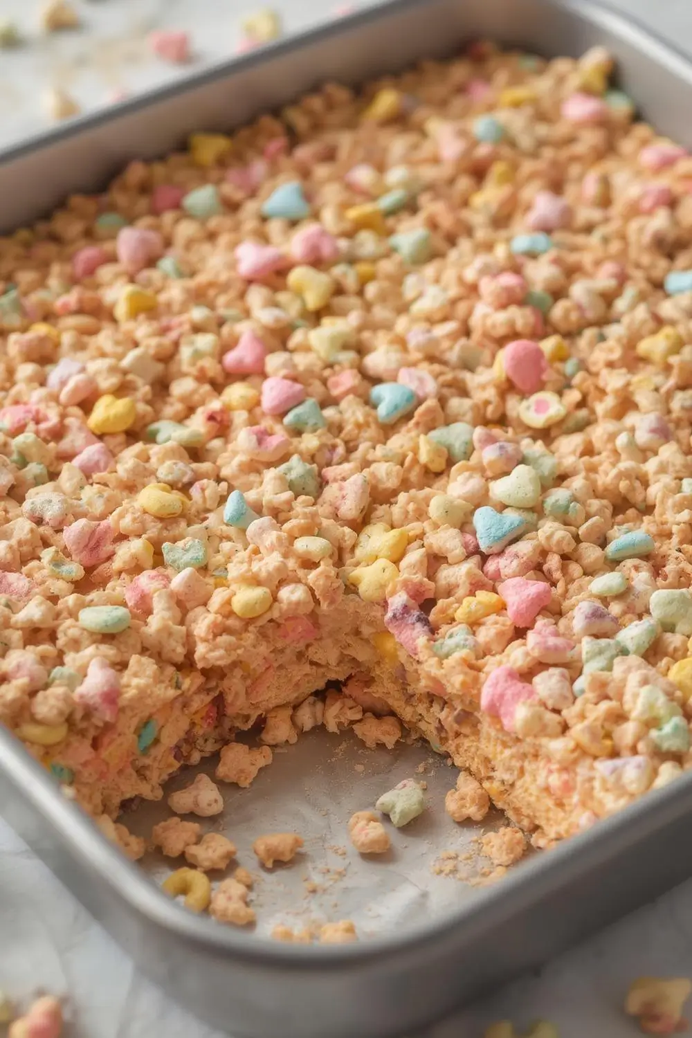 Magically Easy Lucky Charms Rice Crispy Treats Recipe!
