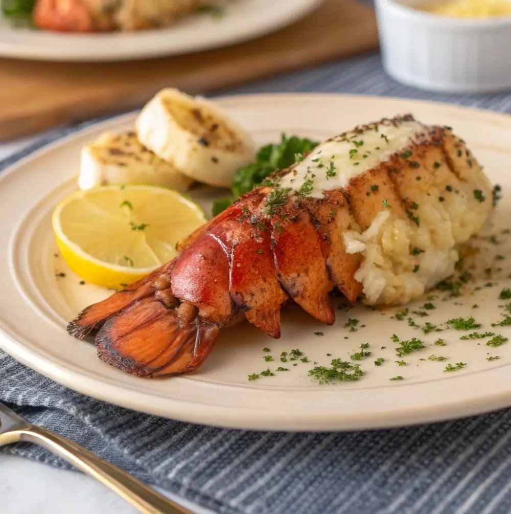 Lobster Tail Dinner at Home