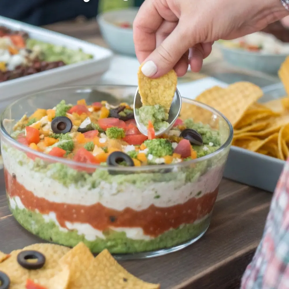 7 Layer Dip Everyone Scoops First