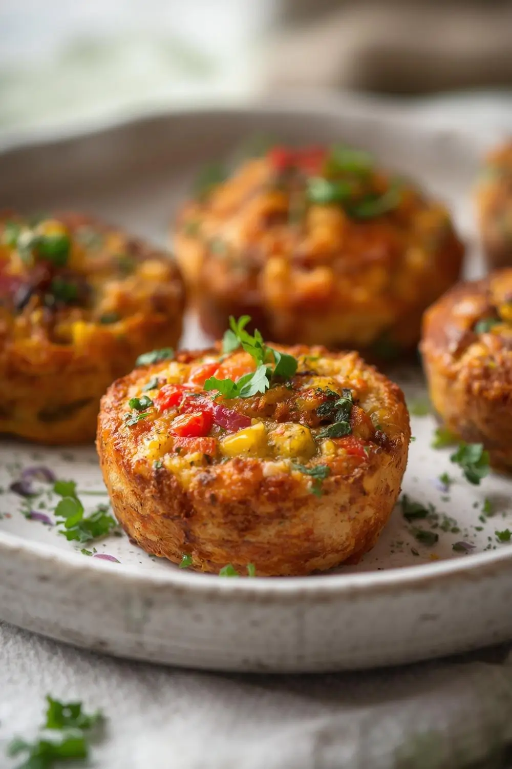 Crispy Sourdough Discard Veggie Bites: Quick & Healthy Snack!