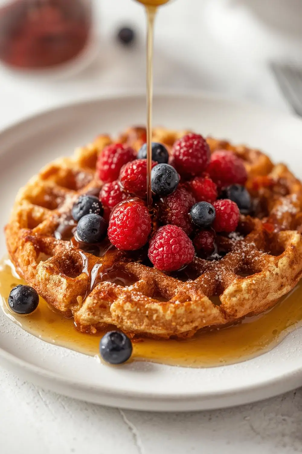 Crispy Sourdough Discard Waffles: Easy & Delicious Breakfast Idea!