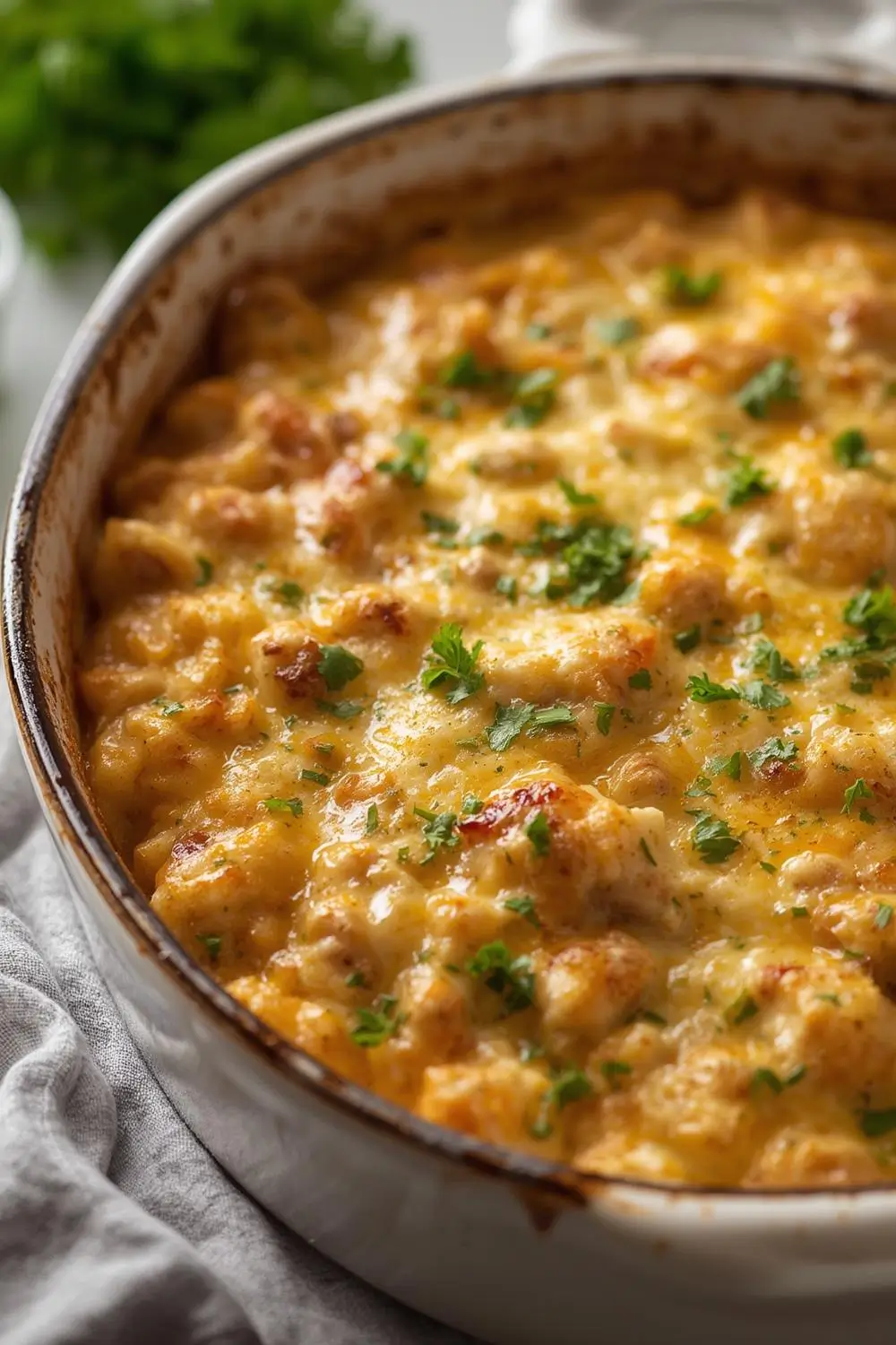 Easy Cheesy Chicken & Rice Casserole | 30-Min Prep!