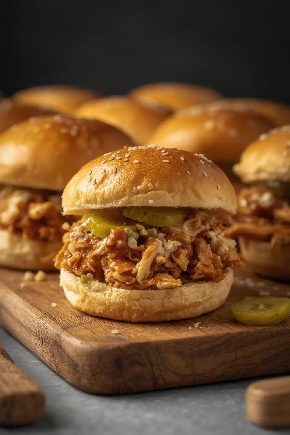 Easy Crockpot BBQ Ranch Chicken Sliders – Perfect For Crowds!