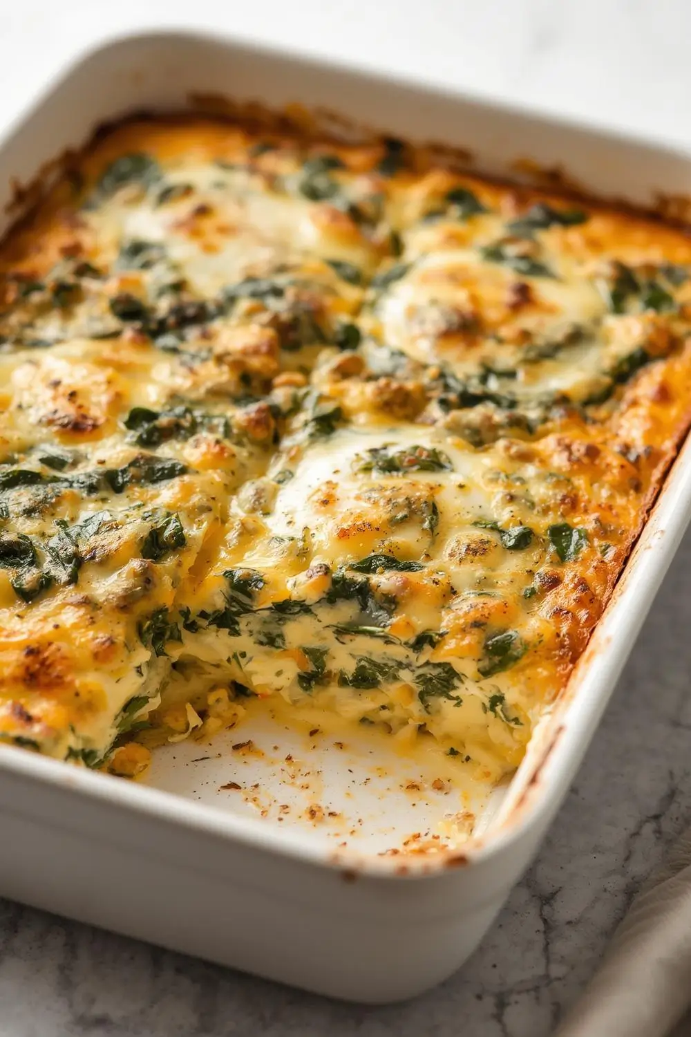 High Protein Cottage Cheese Egg Bake Breakfast | Easy Healthy Meal Prep Recipe