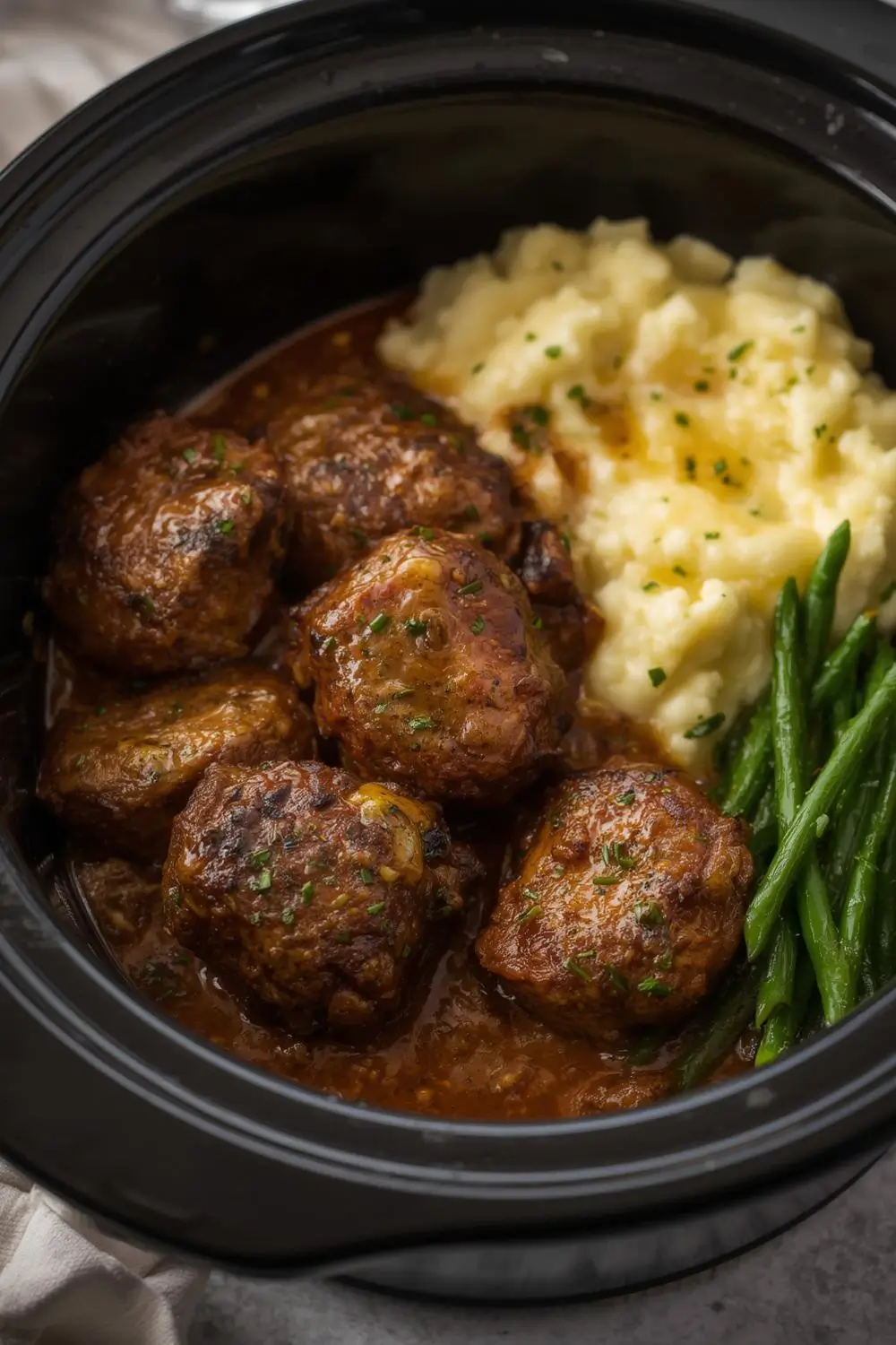 Tender Slow Cooker Garlic Butter Steak Bites Recipe