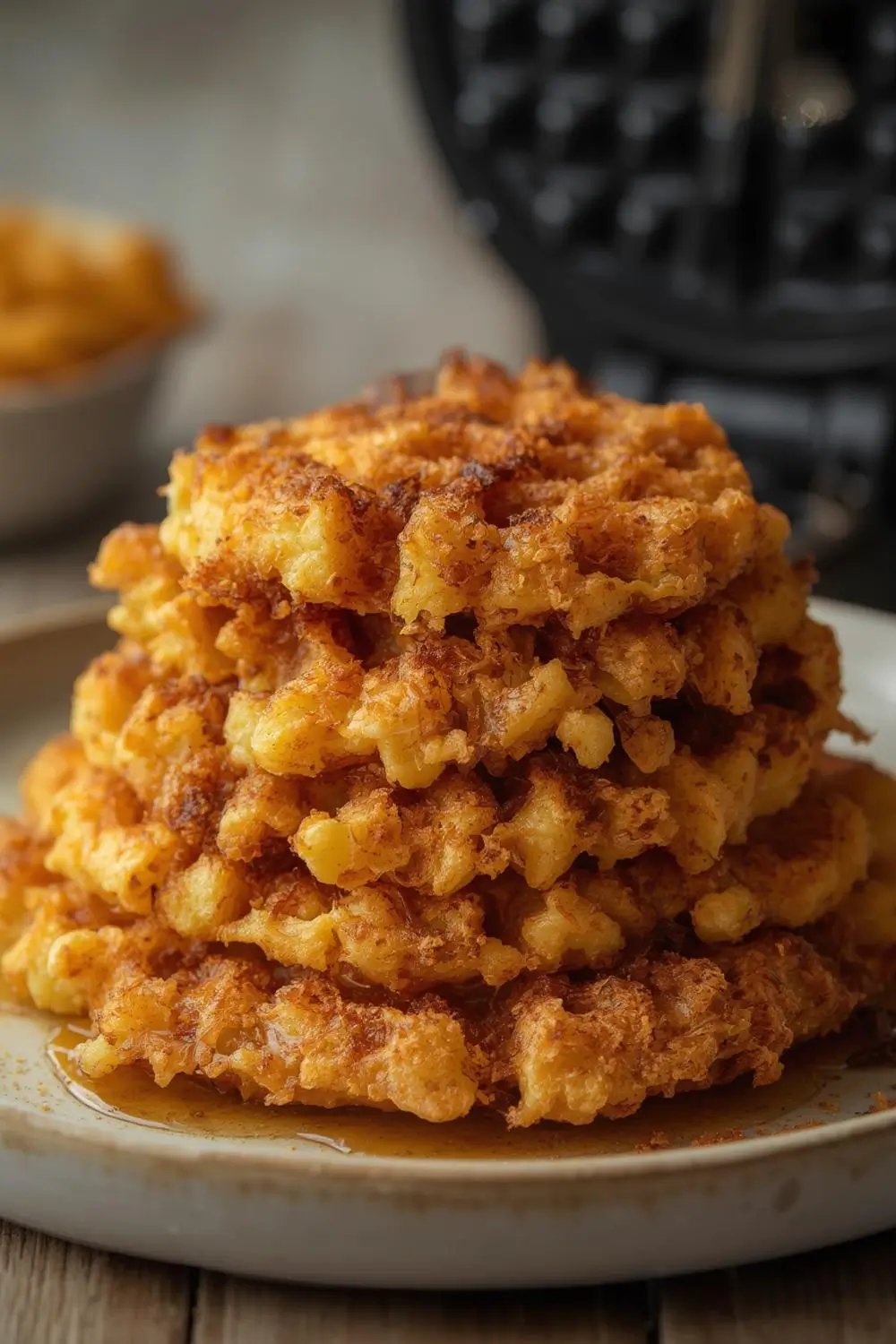 Crispy Sourdough Discard Hash Browns in a Waffle Maker – Breakfast Revolution!