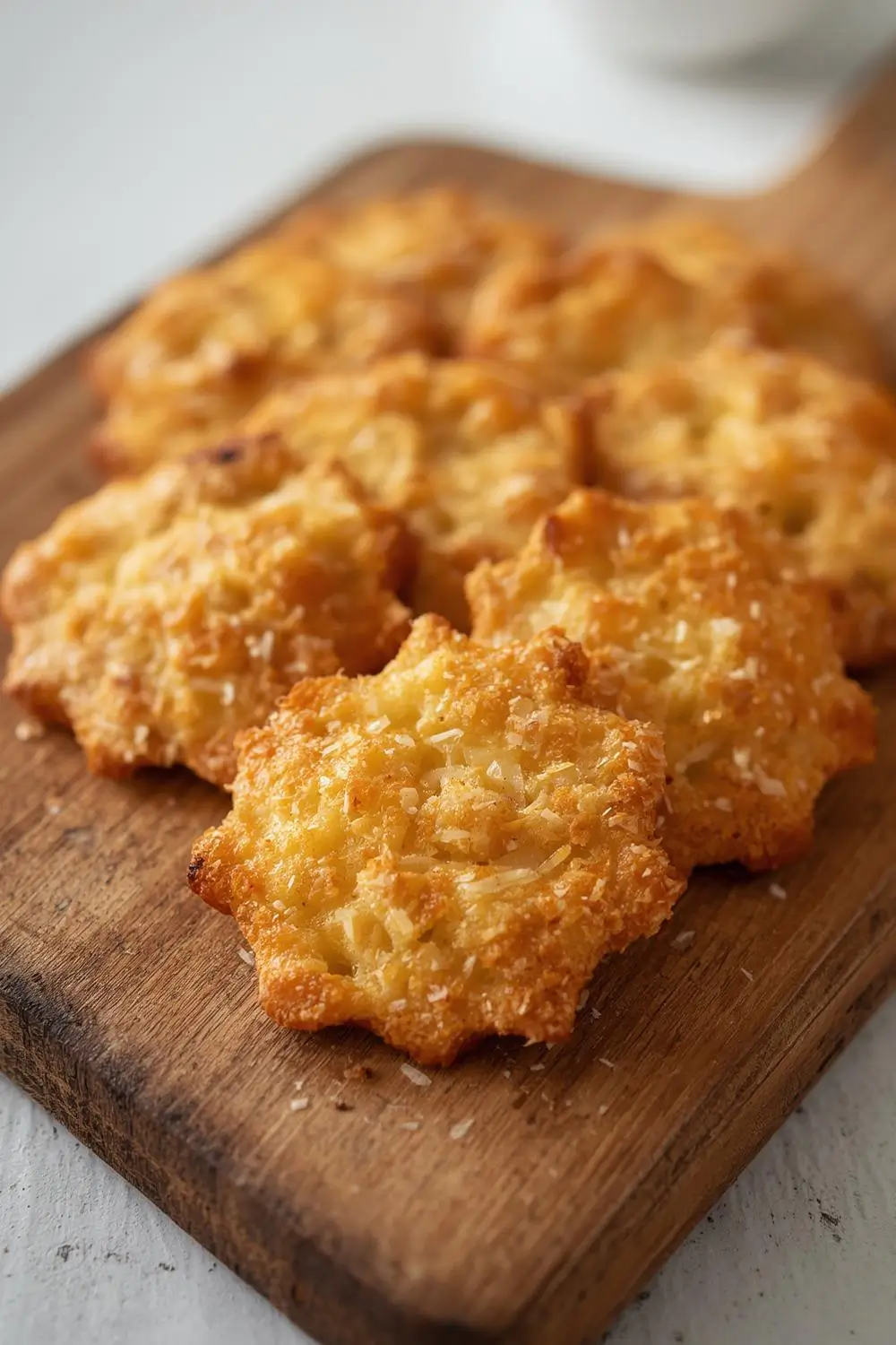 Crispy Sourdough Discard Parmesan Crackers Baked to Perfection