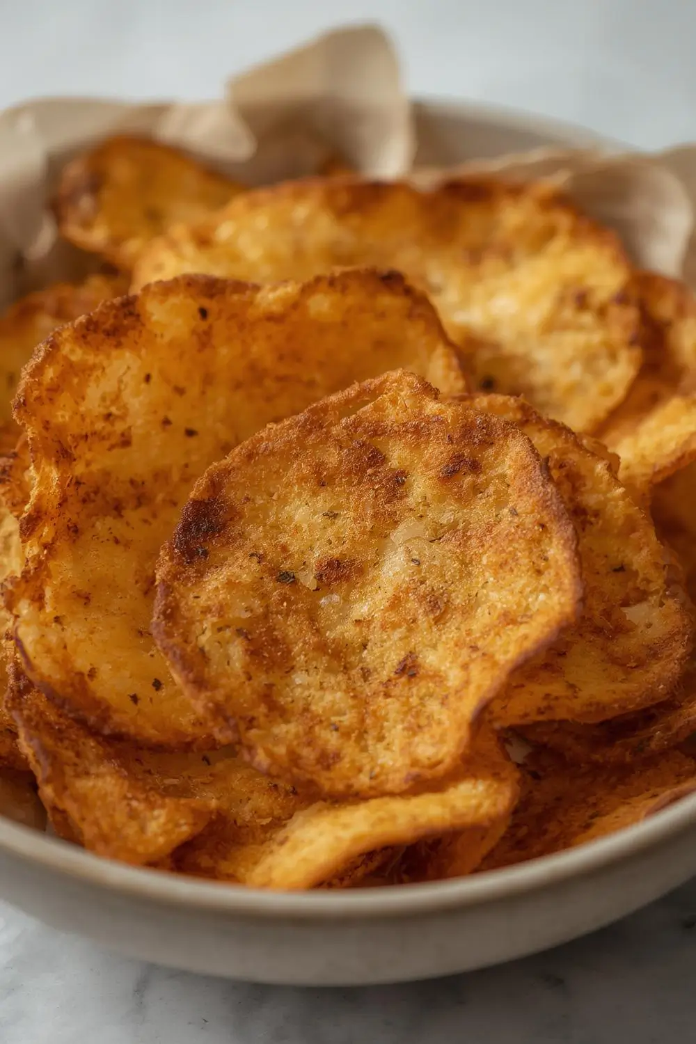 Crispy Sourdough Discard Tortilla Chips Baked to Perfection