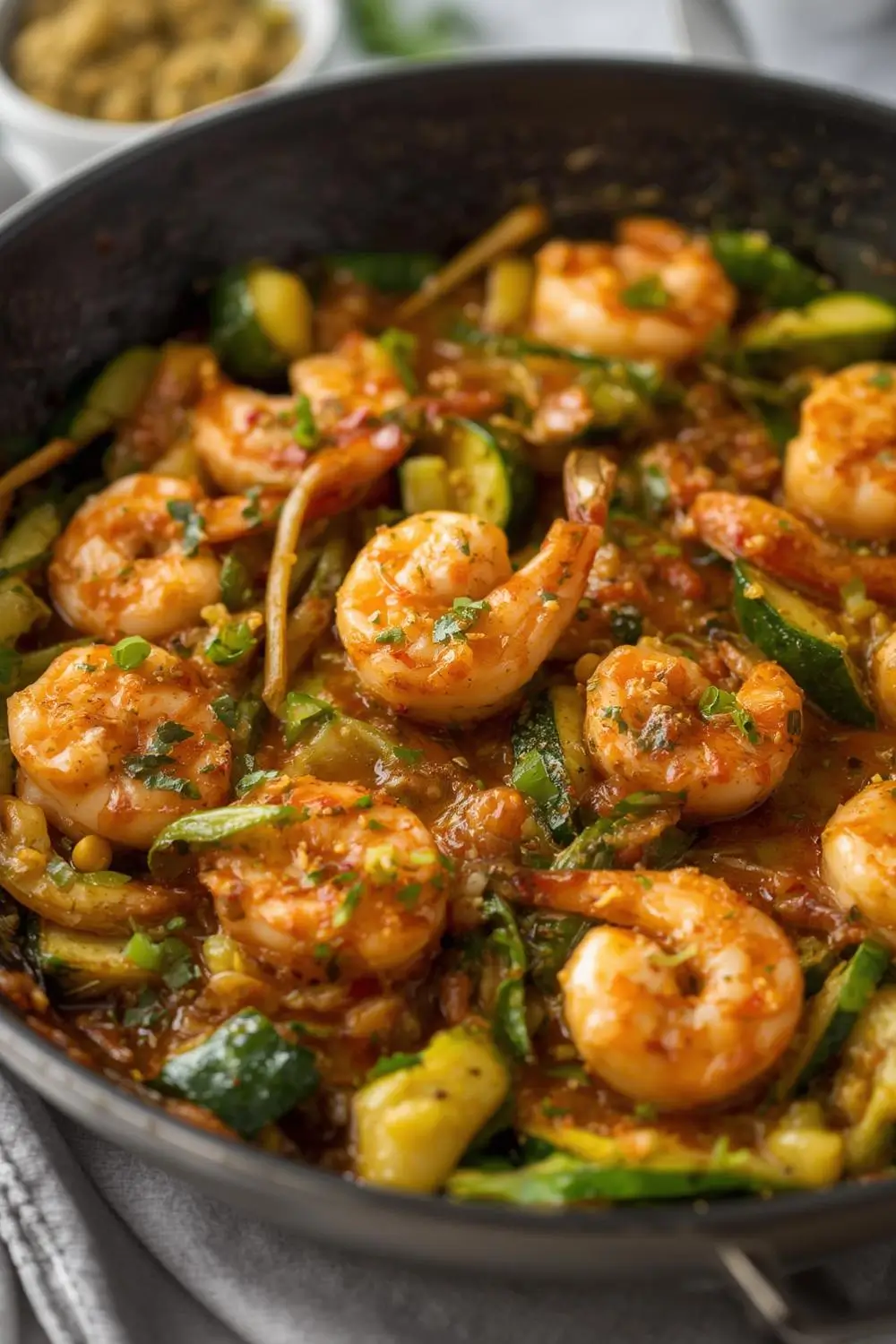 Garlic Shrimp and Zucchini: 15-Minute Light Dinner Recipe