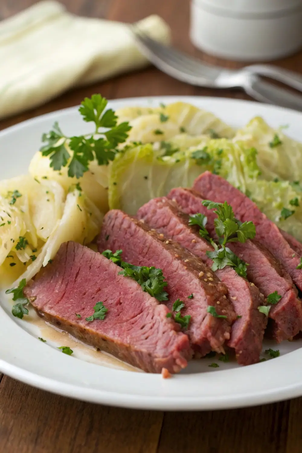 Healthy Corned Beef Cabbage Low Effort Dinner