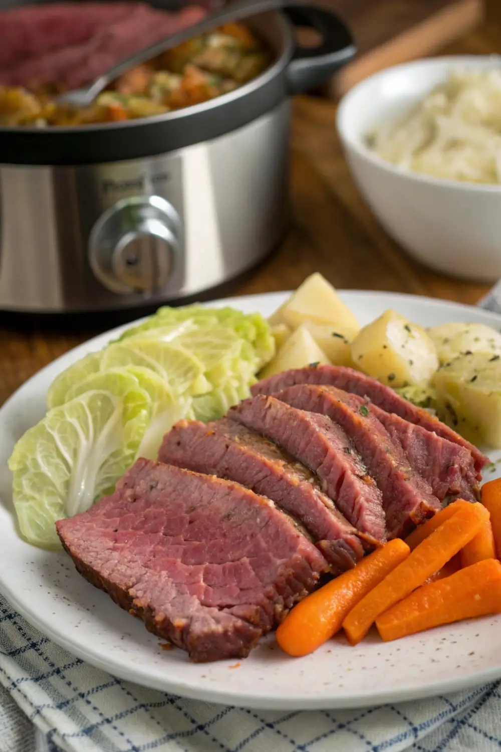 Instant Pot Corned Beef and Cabbage Quick Meal
