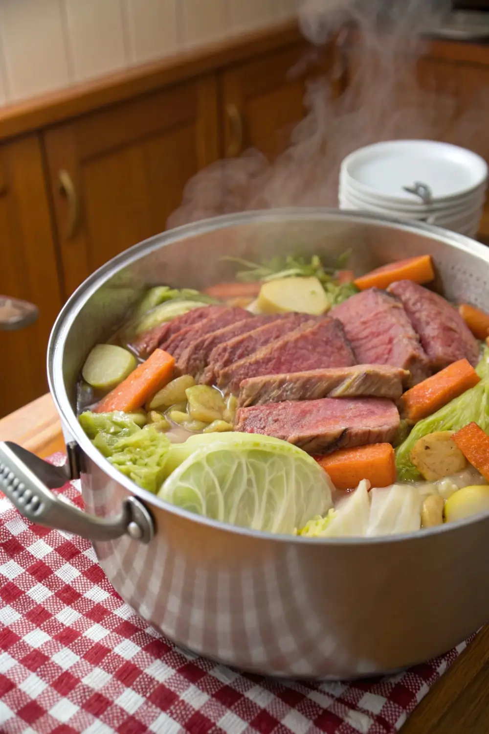 One Pot Corned Beef Cabbage Comfort Meal