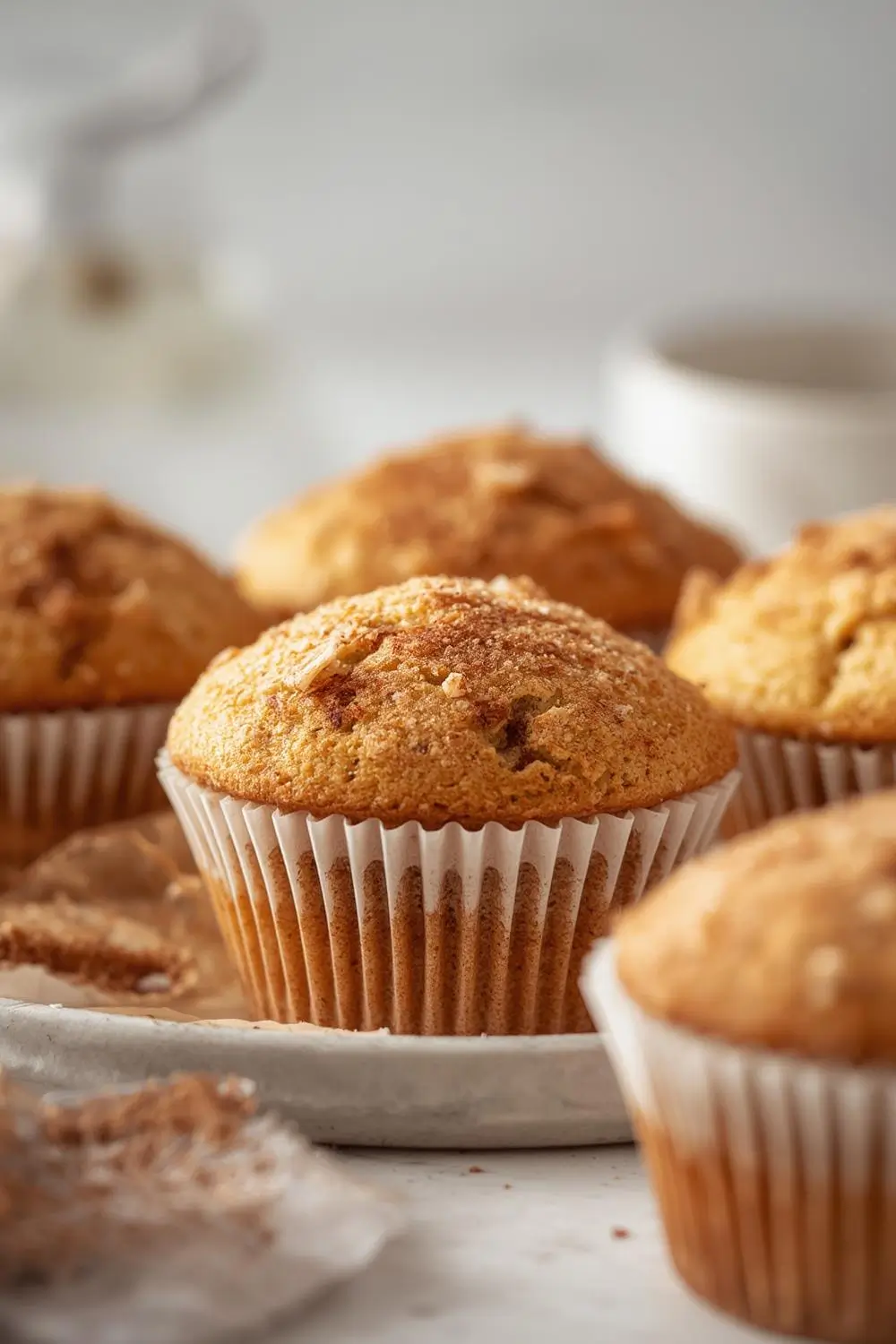 Sourdough Discard Cinnamon Sugar Breakfast Muffins – Fluffy, Sweet, and Easy to Make!