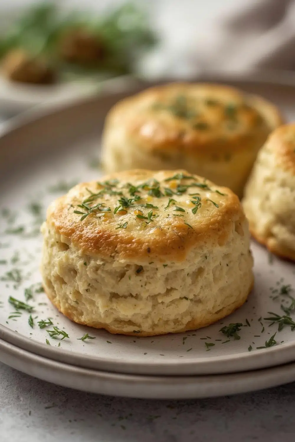 Sourdough Discard Garlic Herb Dinner Biscuits Recipe – Perfect for Waste-Free Meals