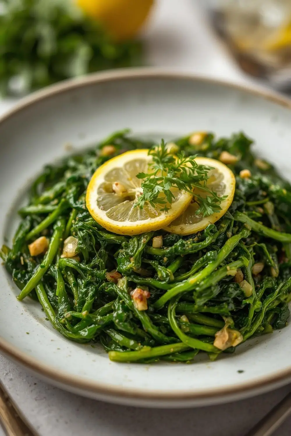 Unexpectedly Delicious Sautéed Dandelion Greens with Zesty Lemon Garlic