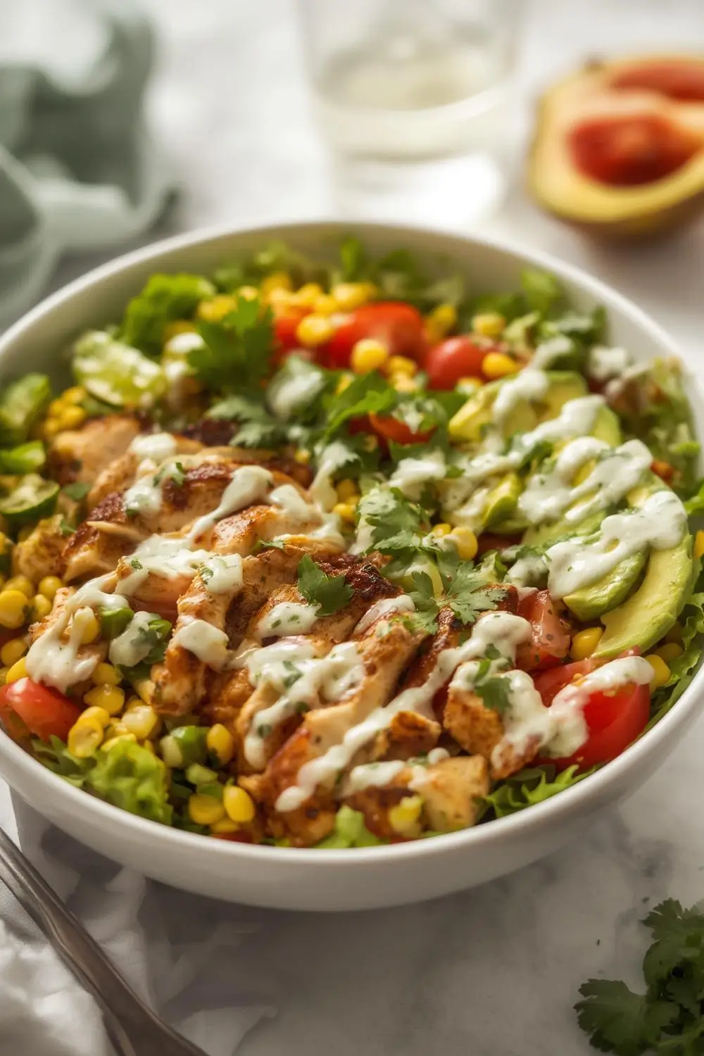 Cilantro Lime Chicken Bowl Summer Dinner Recipe That Sizzles
