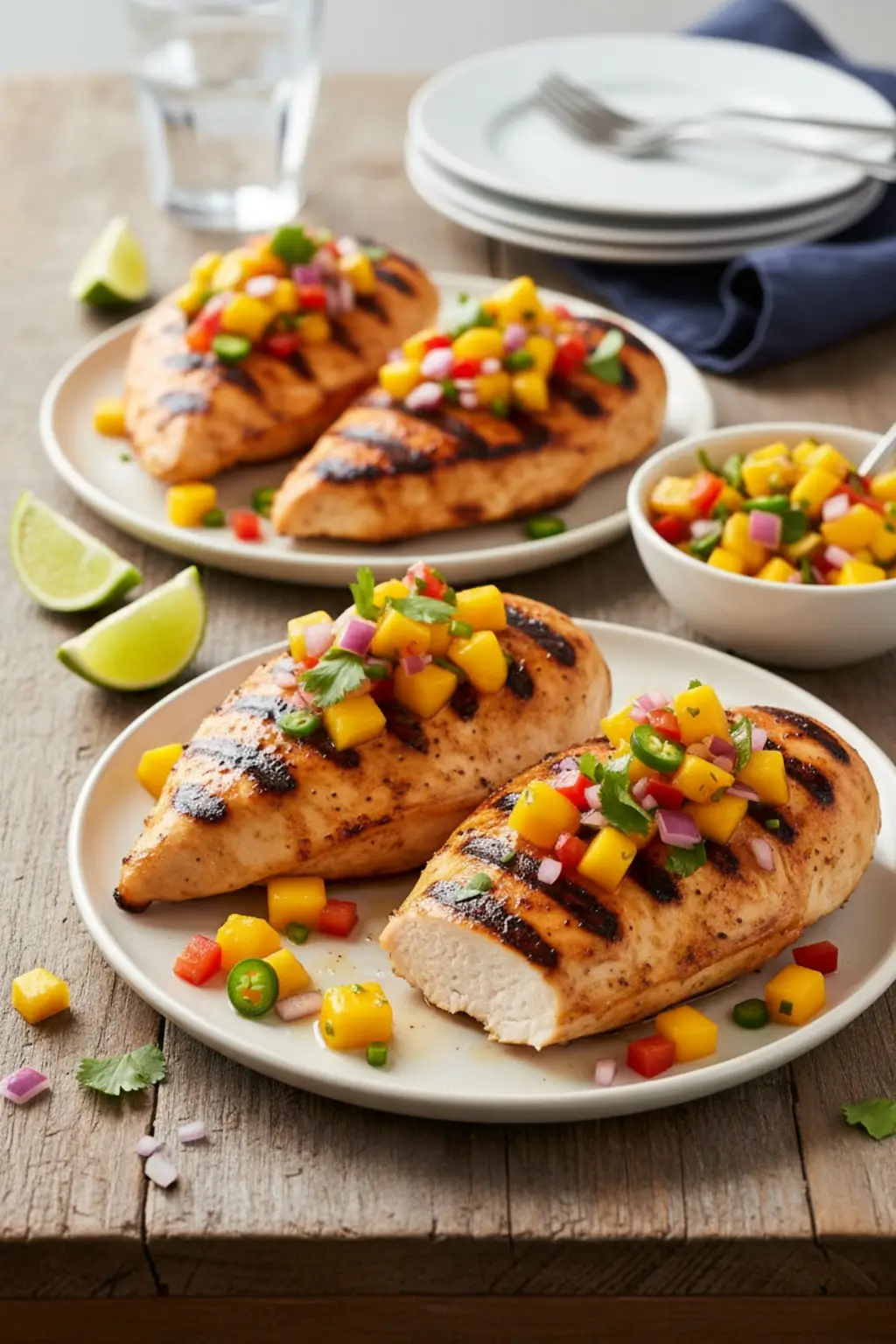 Grilled Chicken with Mango Salsa Recipe