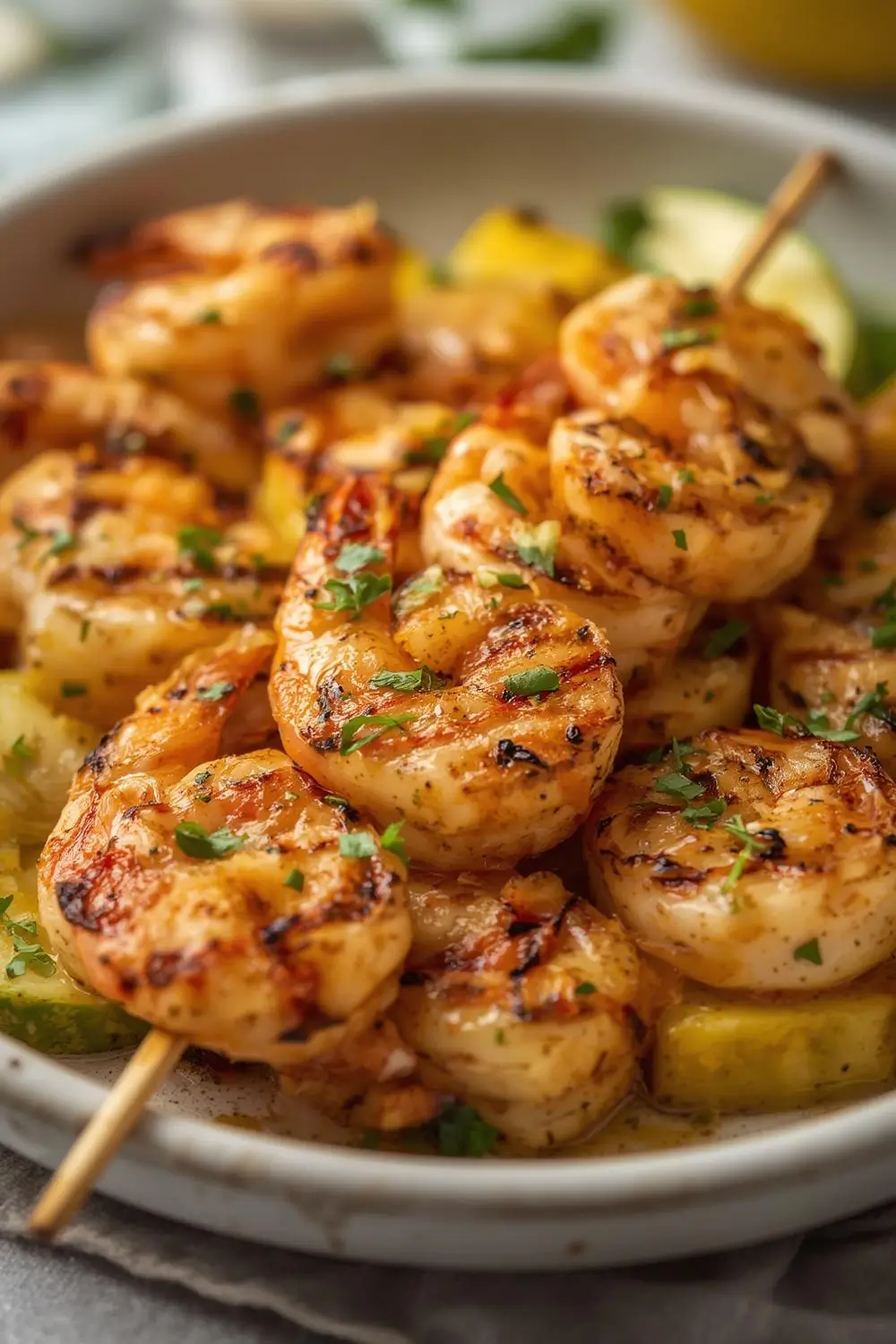 Grilled Shrimp and Pineapple Skewers: Easy Dinner Idea