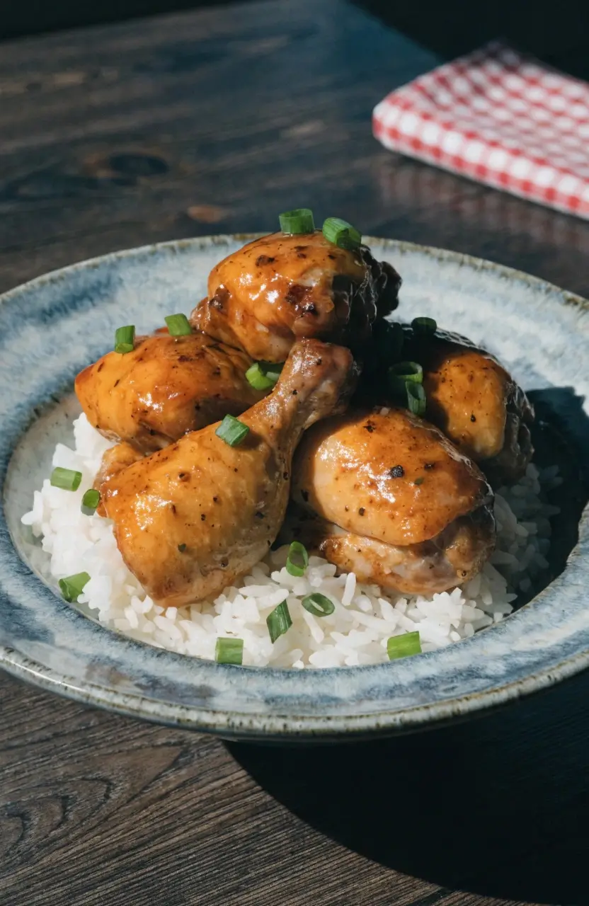 Honey Garlic Chicken Rice Bowl Easy Summer Dinner