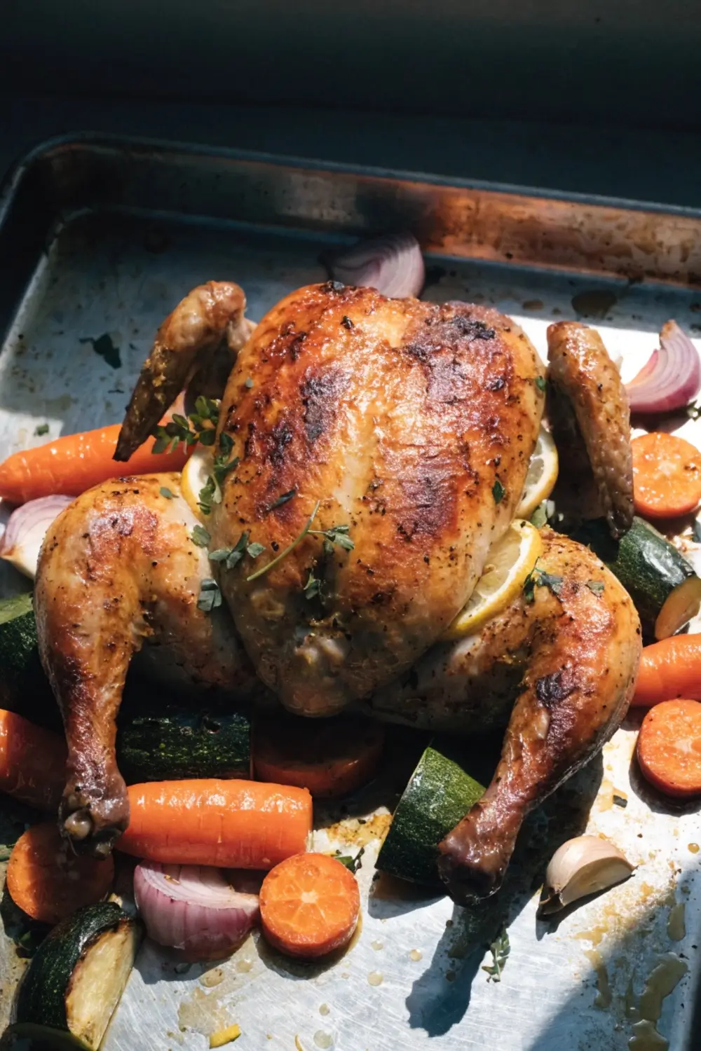 Lemon Herb Baked Chicken with Vegetables