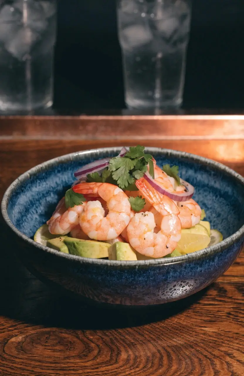 Shrimp and Avocado Salad Fresh Summer Dinner