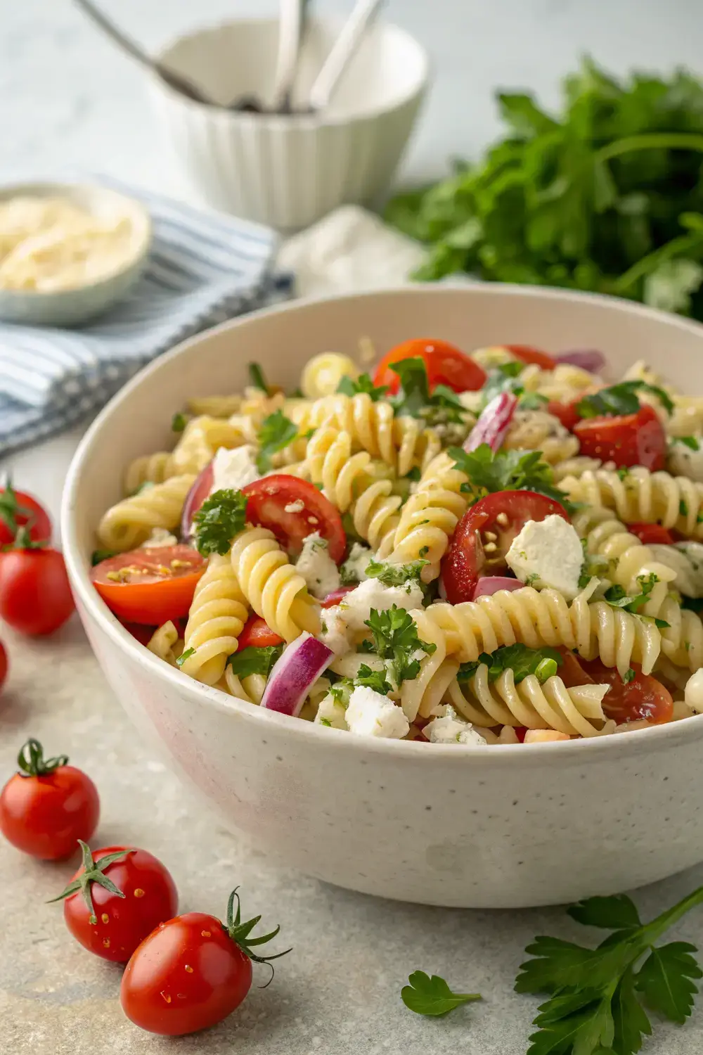 Classic American Pasta Salad That Steals the Show at Every 4th of July Cookout