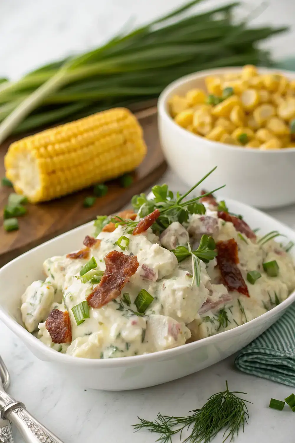 Classic Creamy Potato Salad for the Perfect Summer BBQ