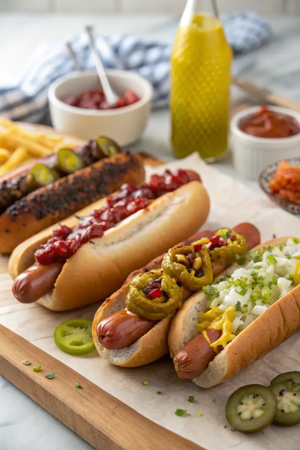 Classic Hot Dog Toppings Ideas for Summer Cookouts