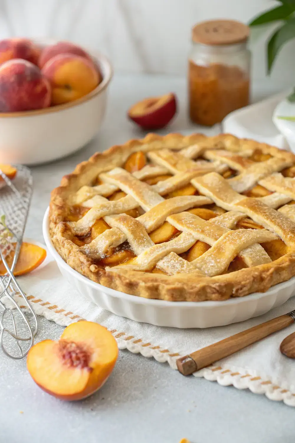 Grandma’s Traditional Peach Pie Recipe – Perfect Summer Dessert