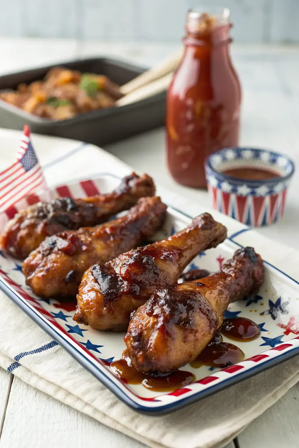 Juicy 4th of July BBQ Chicken Drumsticks That Steal The Show