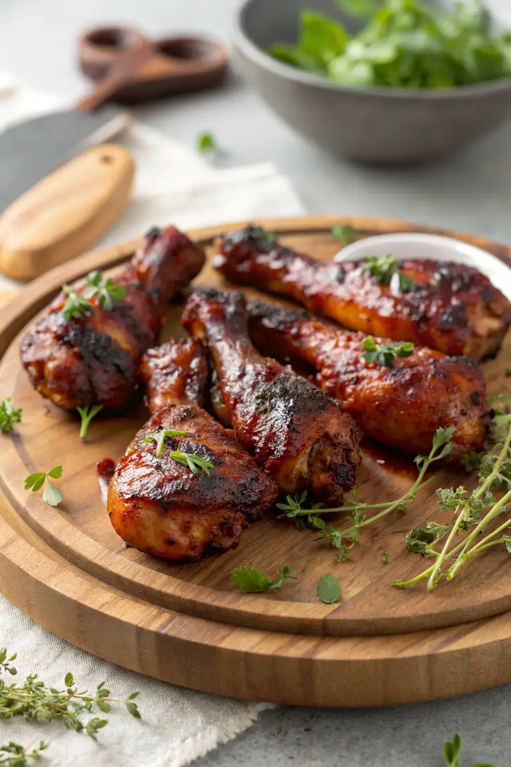 Smoky BBQ Grilled Chicken Drumsticks Recipe – Fall-Off-The-Bone Flavor!