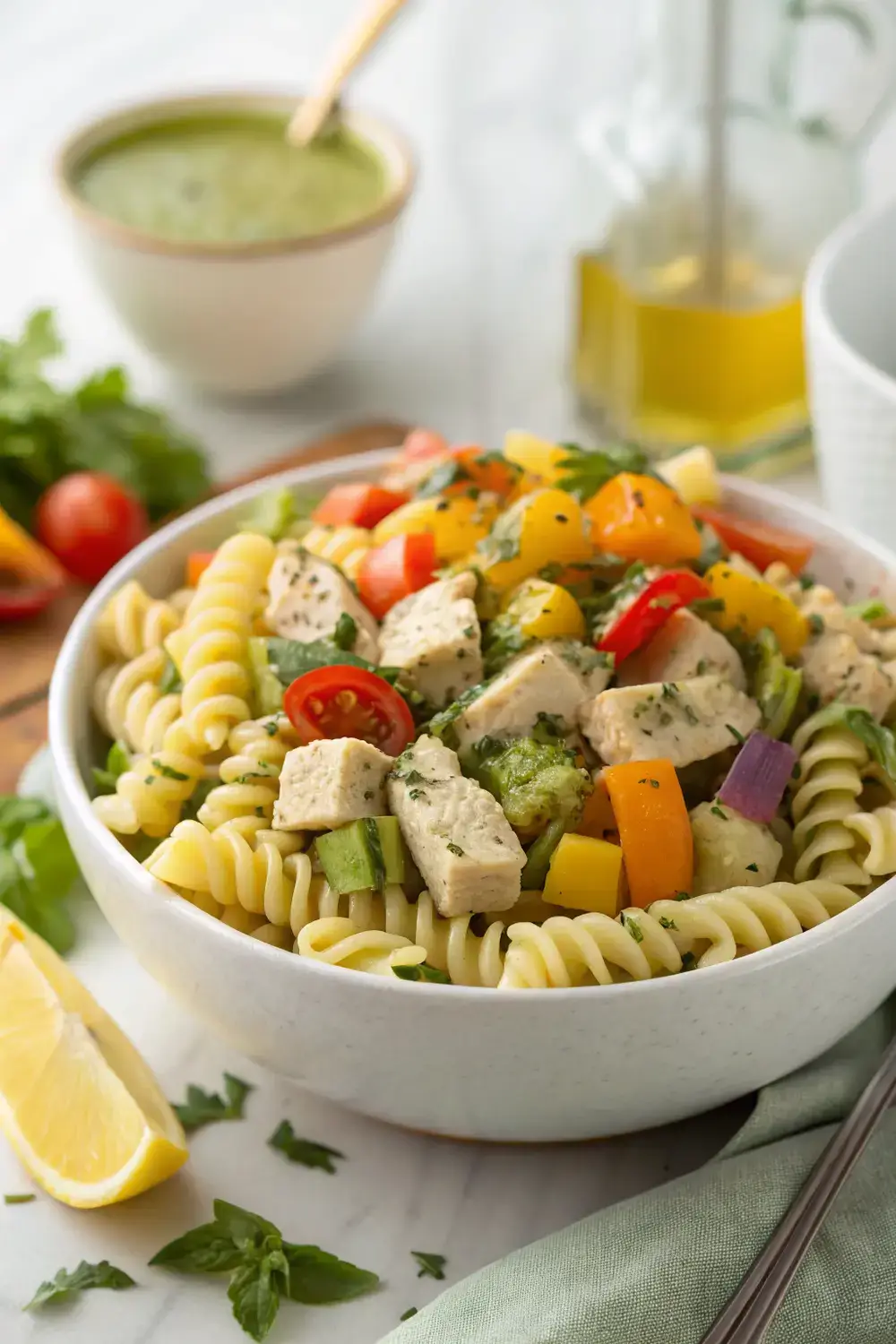 Easy Chicken Pasta Salad for Busy Weeknights