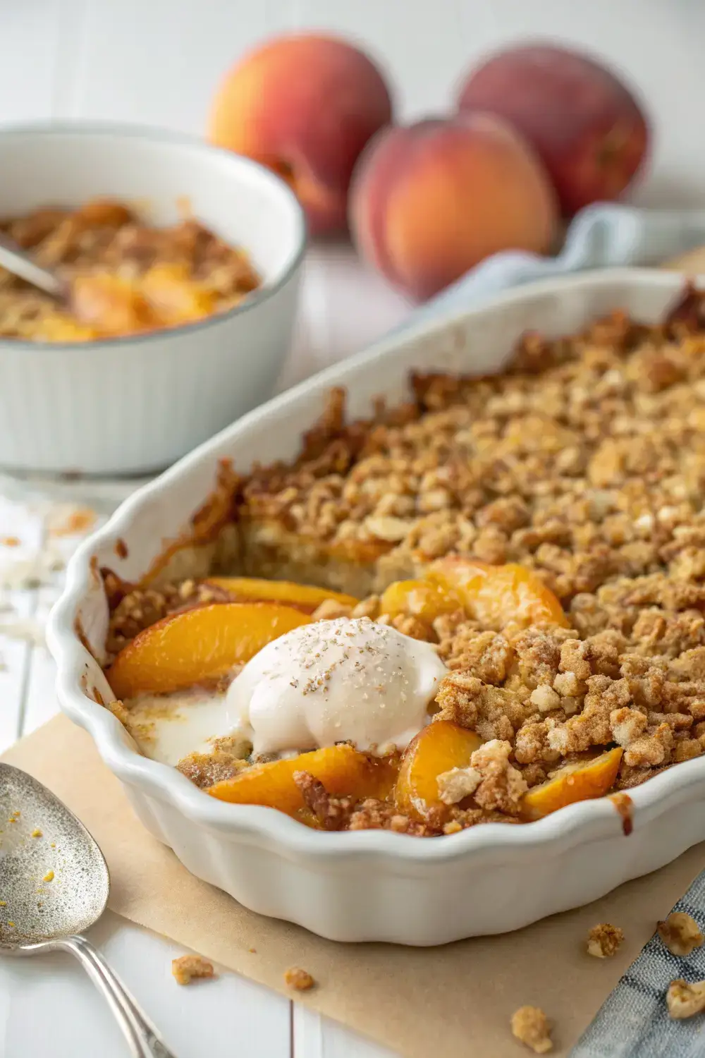 Easy Southern Peach Crisp – Summer’s Sweetest Dessert