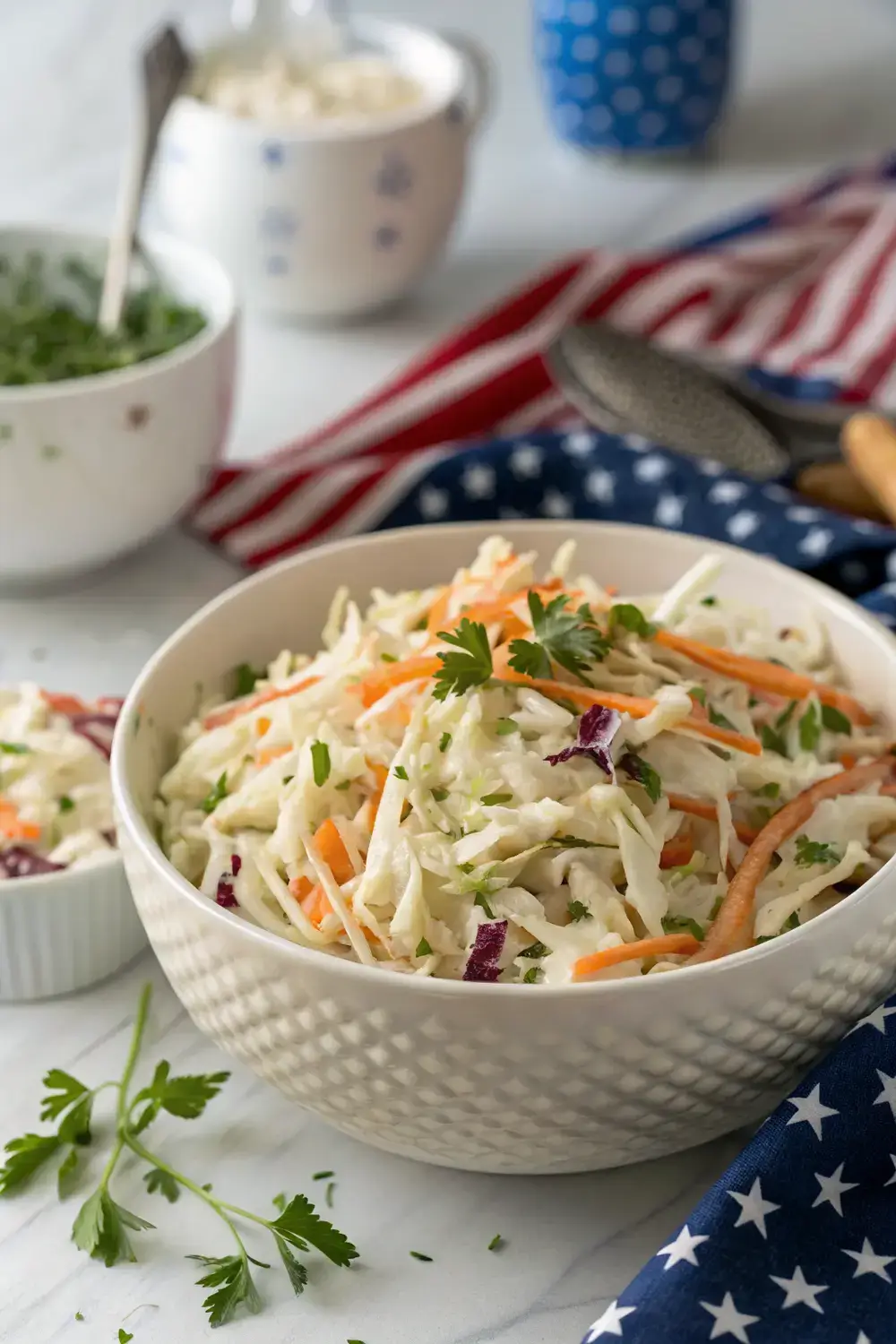 Sizzling Summer Classic Coleslaw for Your 4th of July BBQ